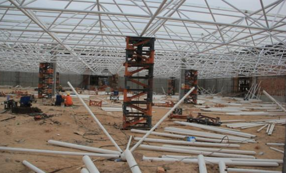 永州盘点钢结构网架装配的步履和相关关注变乱