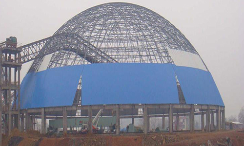 永州螺栓球网架加工的注意事项